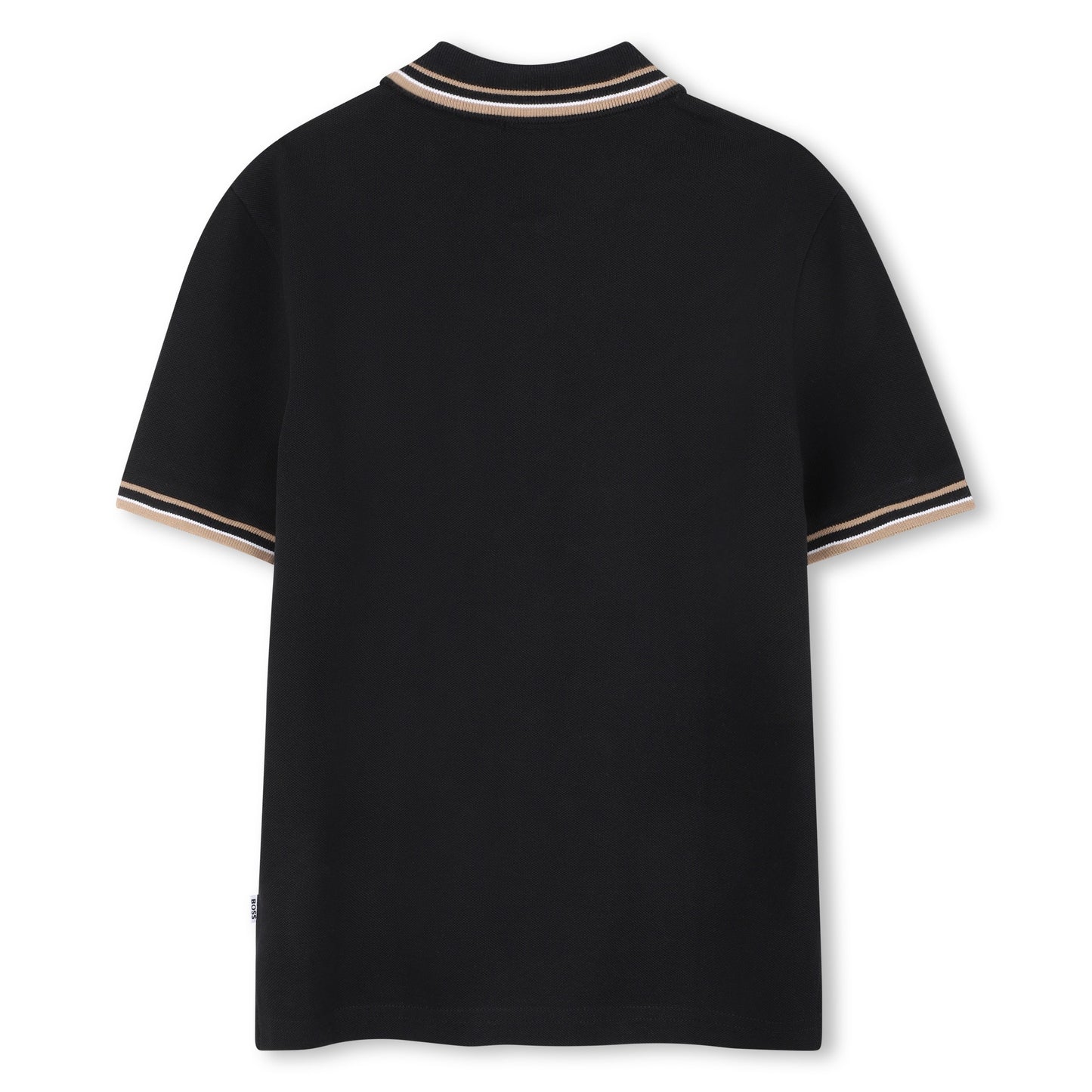 Boss - Black polo, short sleeved T-shirt