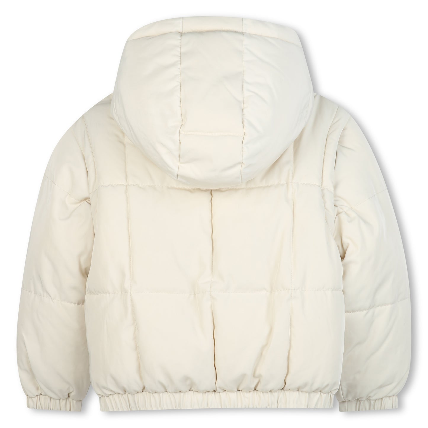 Boss - Gold reversible puffer jacket
