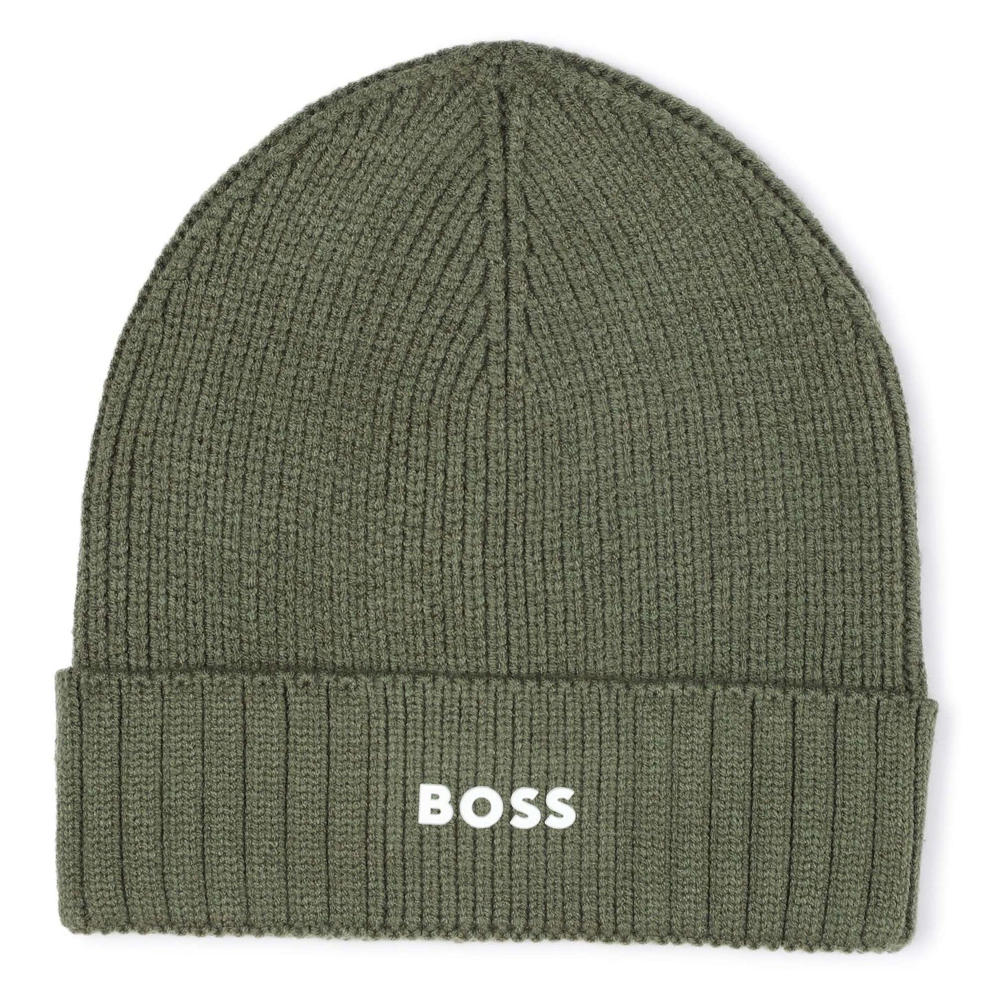 Boss - Green pull on knit hat