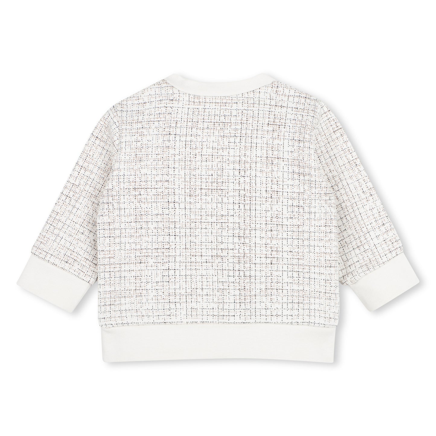 Boss - Sweatshirt, Cream patterned (toddlers)