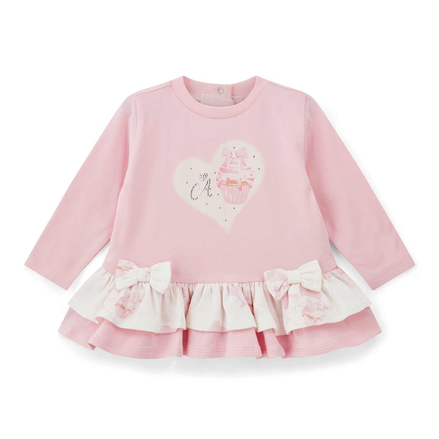 Little A - Cupcake 2 piece legging set, Jade