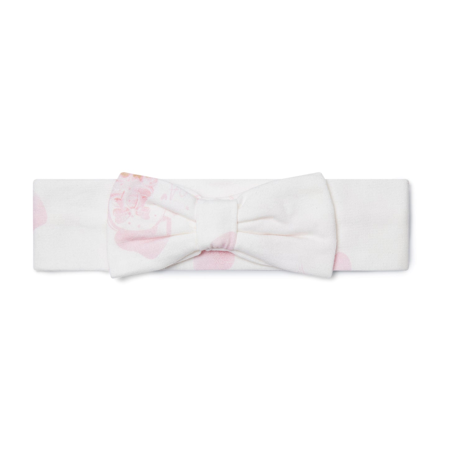 Little A - White and pink headband, Katalina
