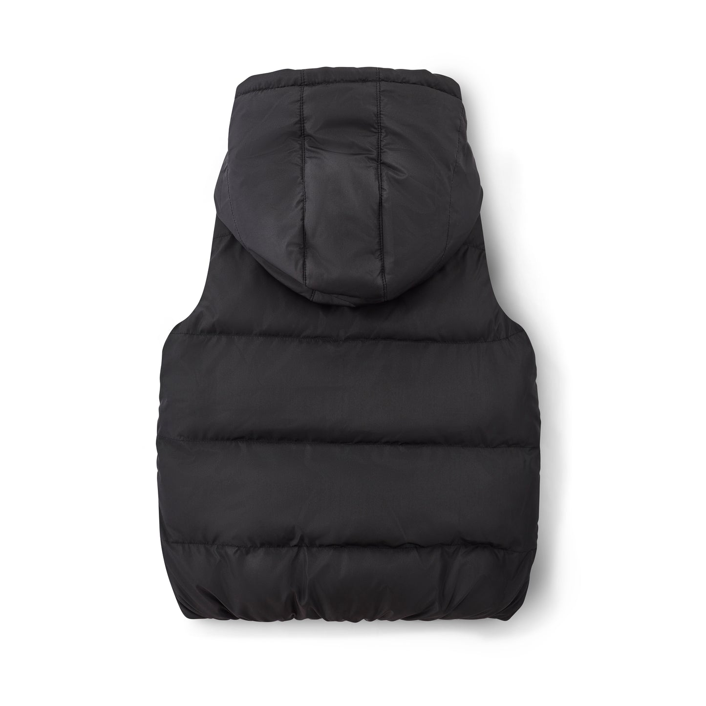 Mitch & Son - Reversible gilet with hood, black and sand, James