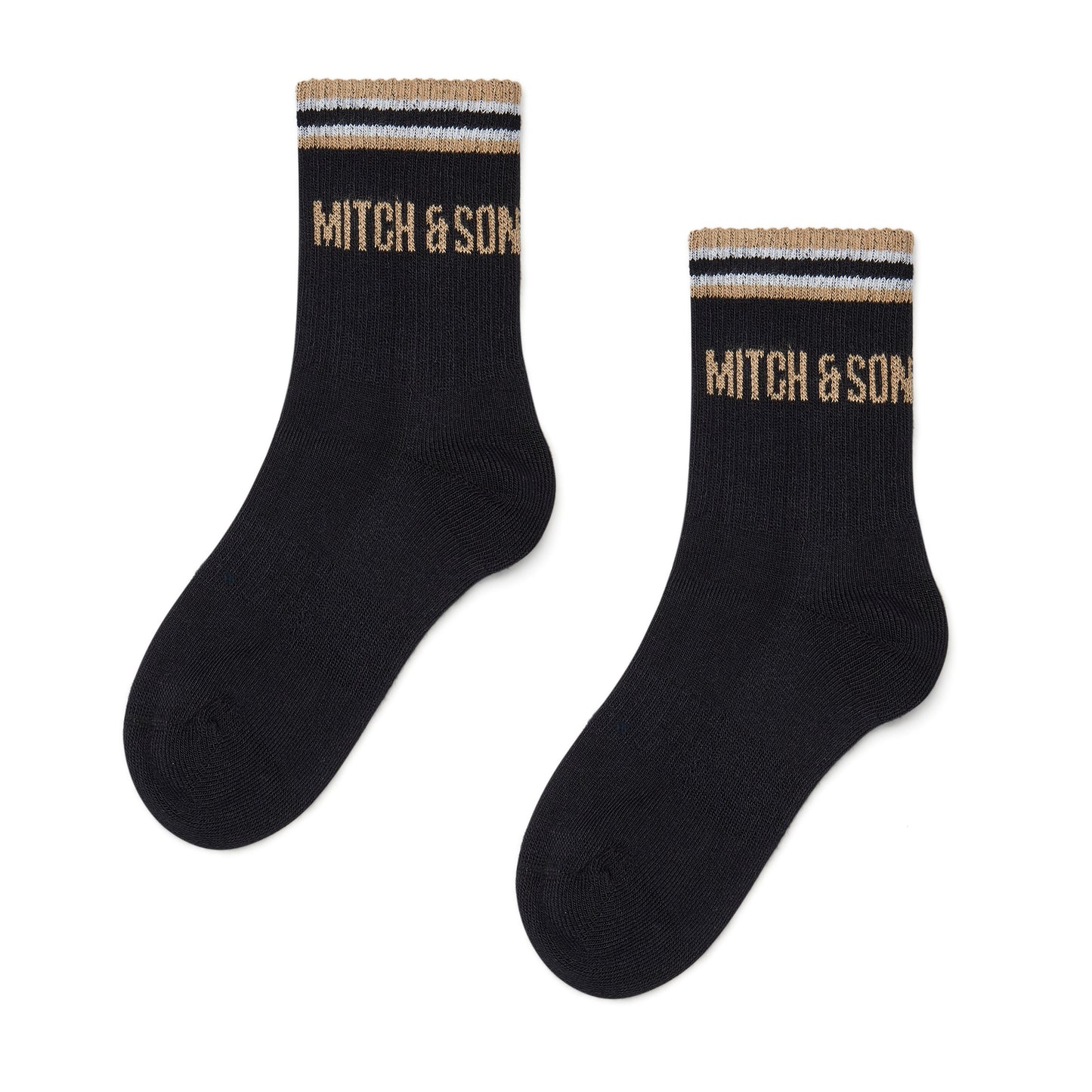 Mitch & Son - Black socks, Lawson
