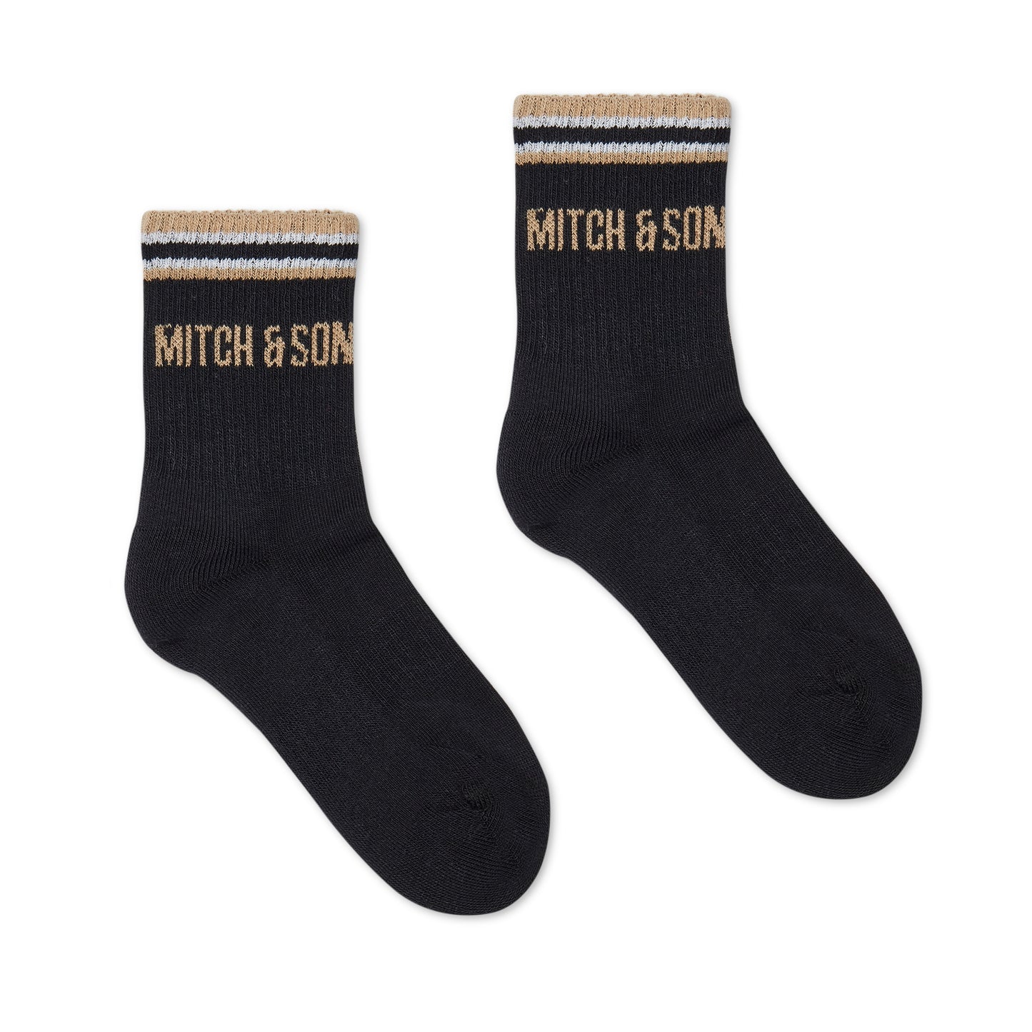 Mitch & Son - Black socks, Lawson