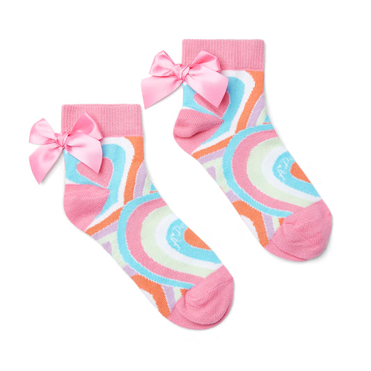 A'Dee, socks, A'Dee - Pink Gloss, Evie ankle socks.