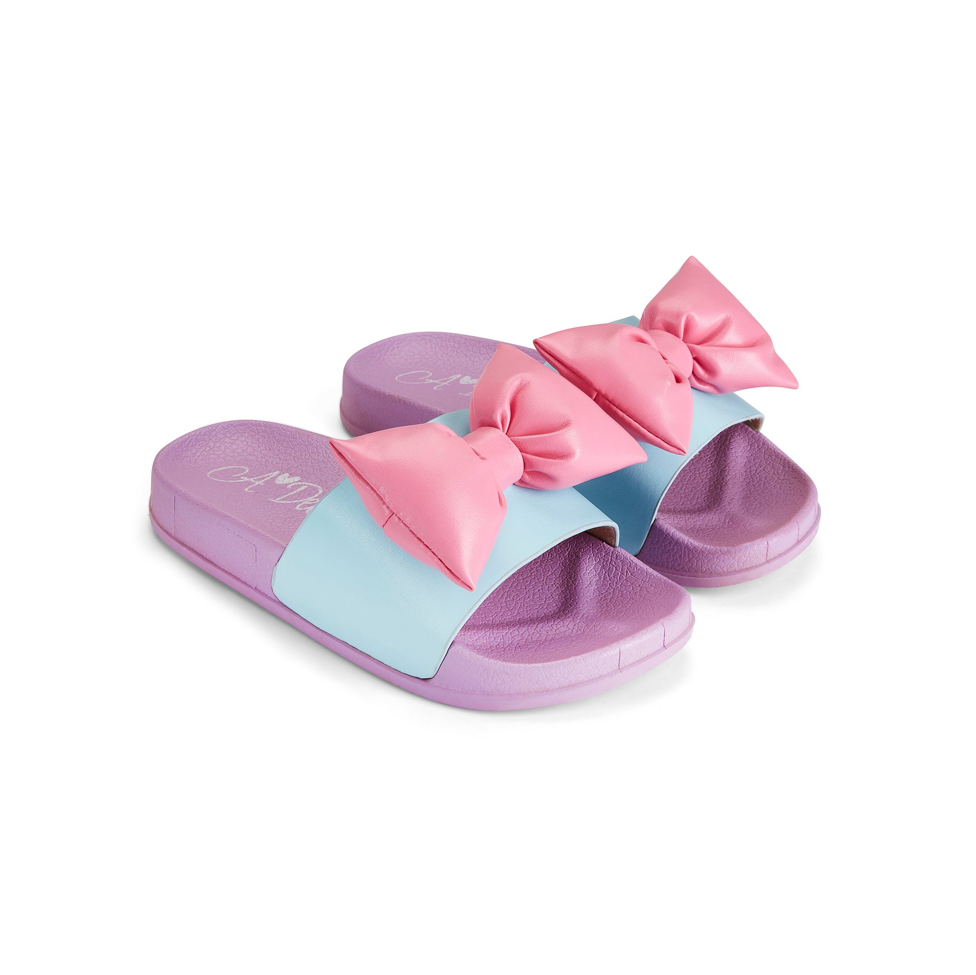 A'Dee, footwear, A'Dee - Sweet violet sliders, Bowty