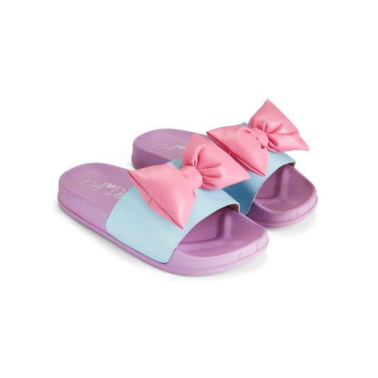A'Dee, footwear, A'Dee - Sweet violet sliders, Bowty