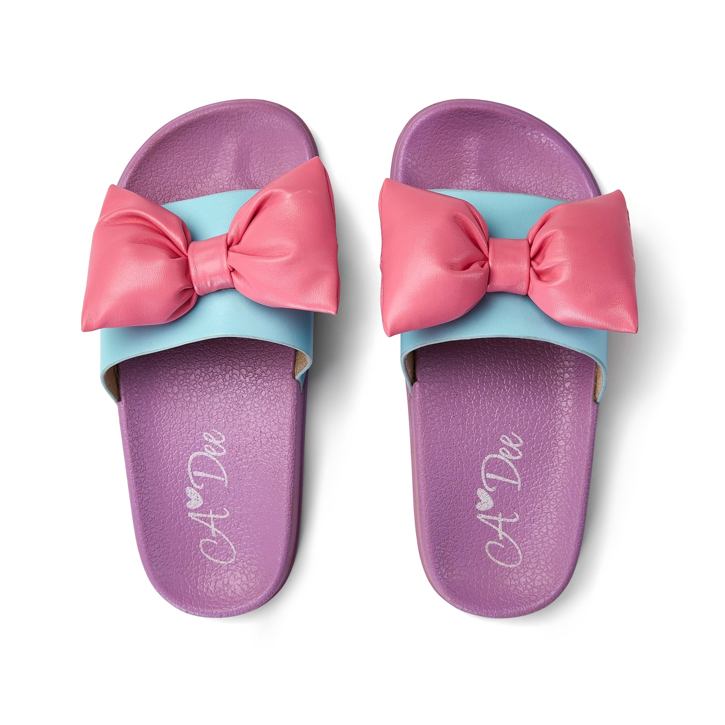 A'Dee, footwear, A'Dee - Sweet violet sliders, Bowty