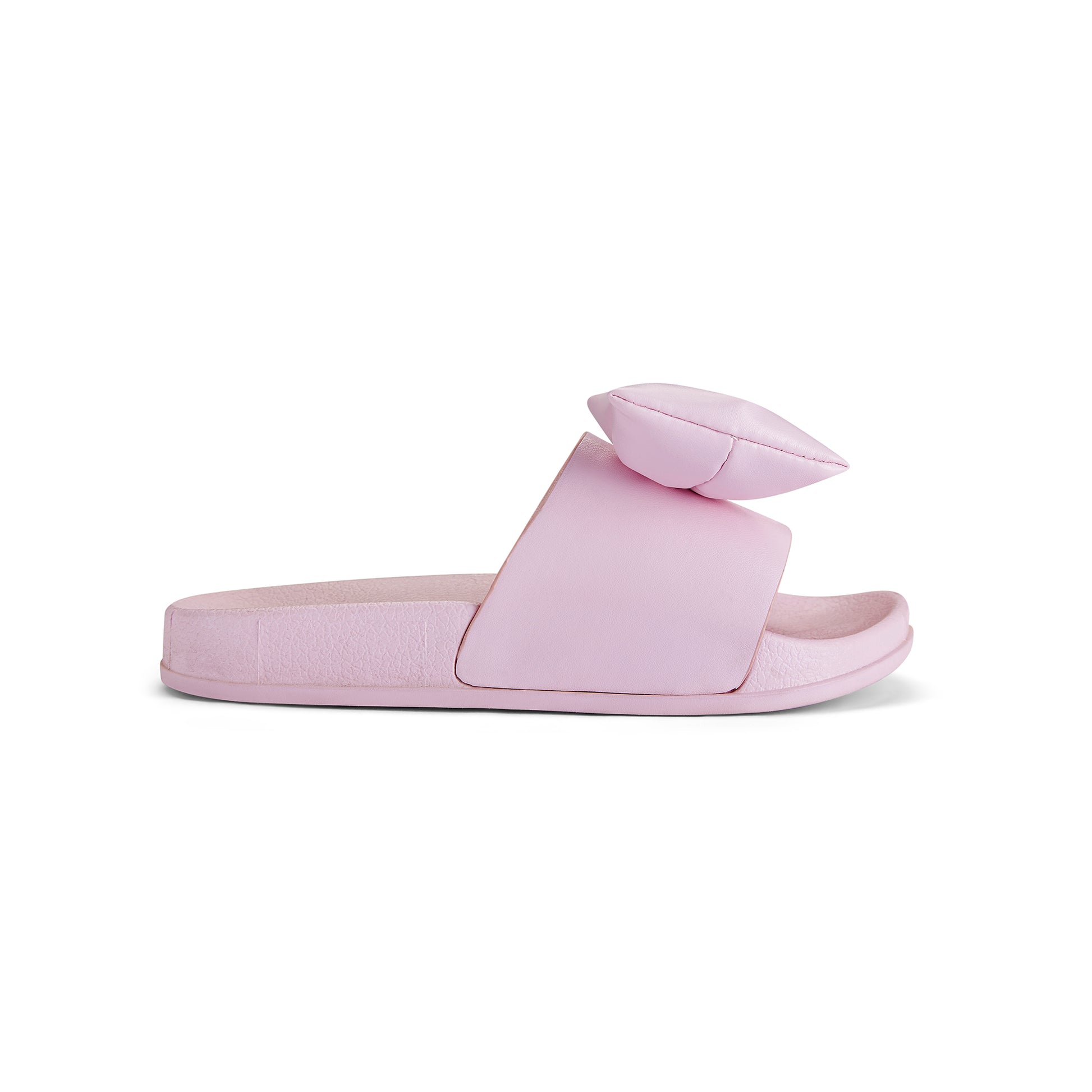 A'Dee, footwear, A'Dee - Pink Blossom sliders, Bowty