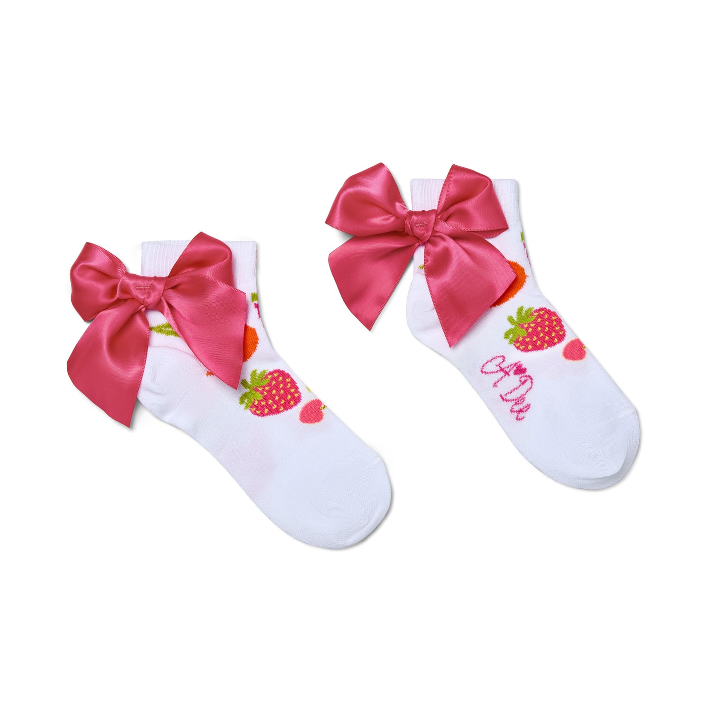 A’Dee - Tutti Frutti bow ankle socks