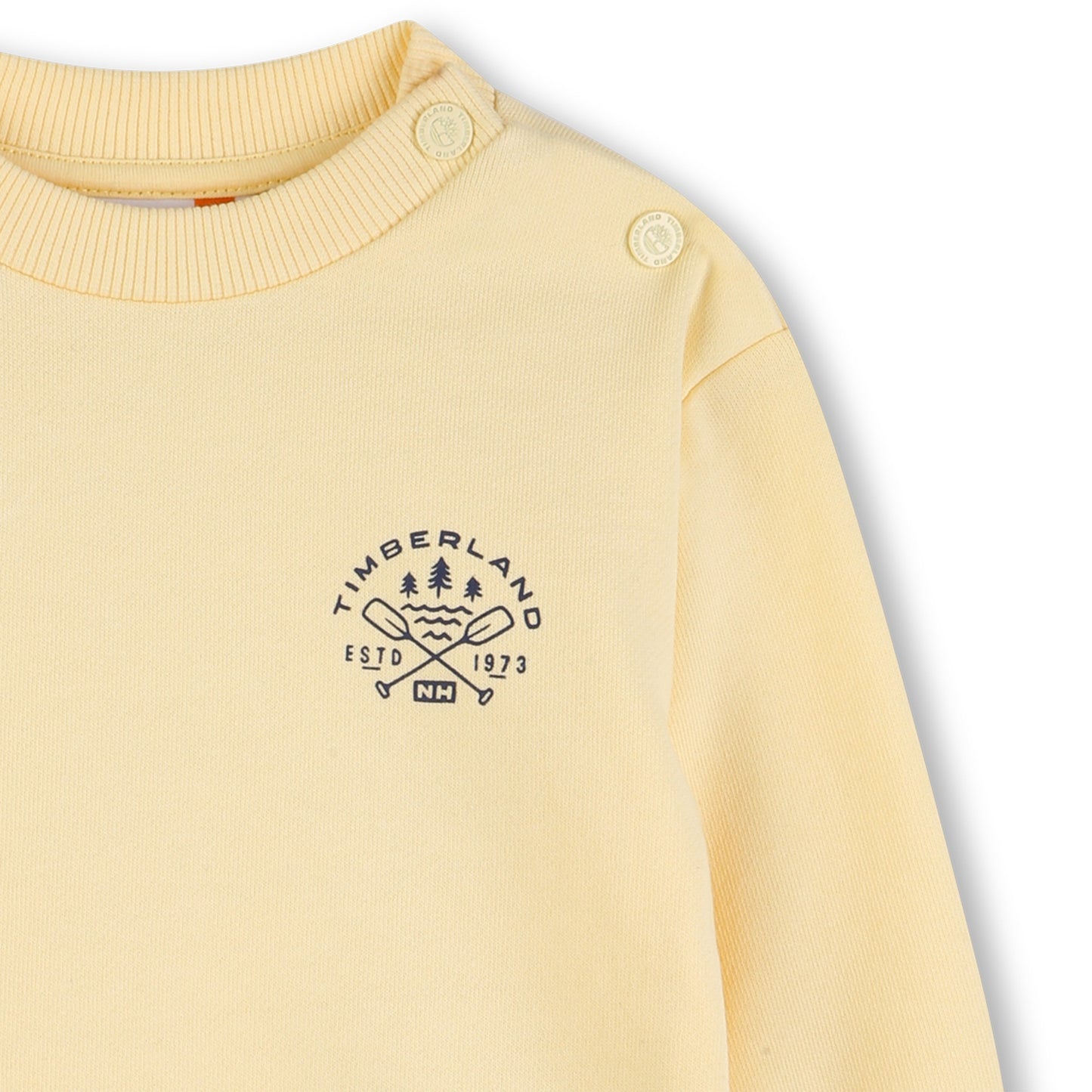 Timberland - Toddler lemon sweatshirt, wind-water-earth