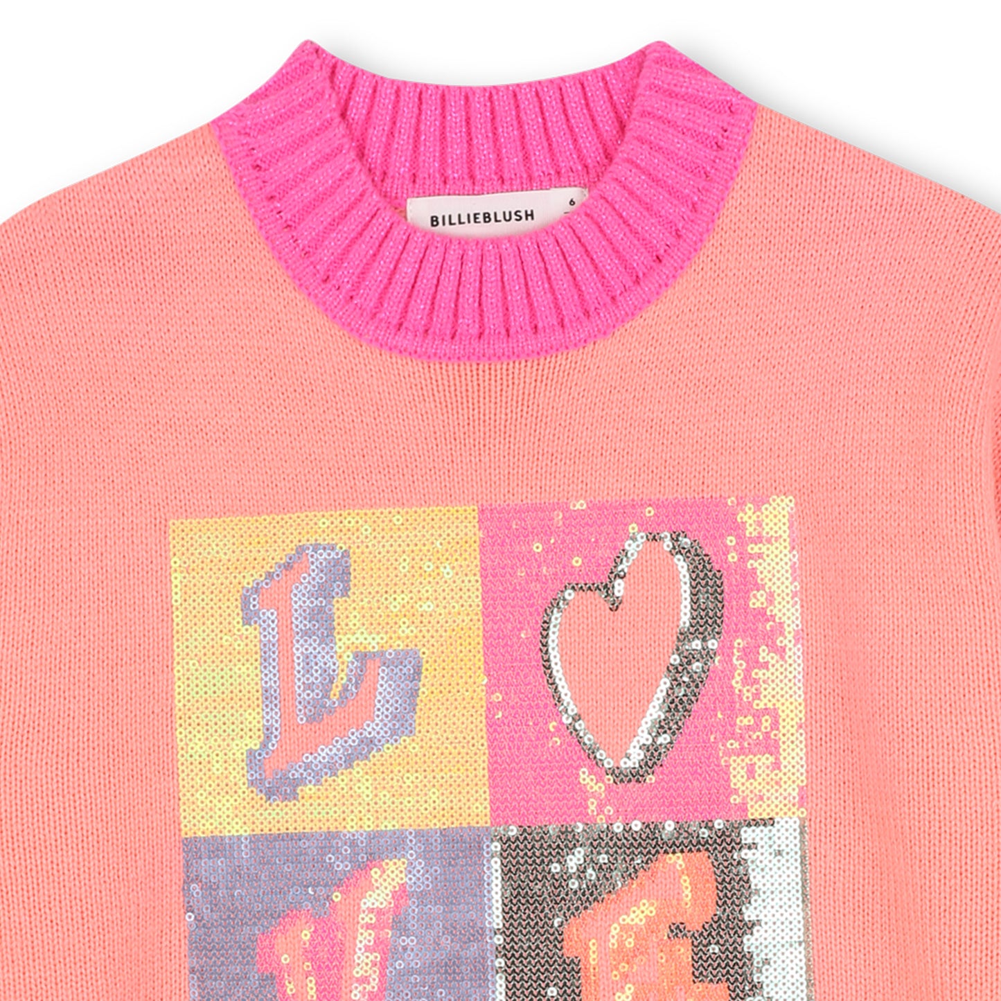 Billieblush - Peach knit dress