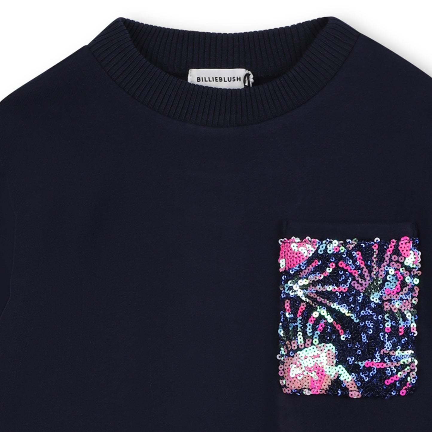 Billieblush - Navy dress with sequin detail