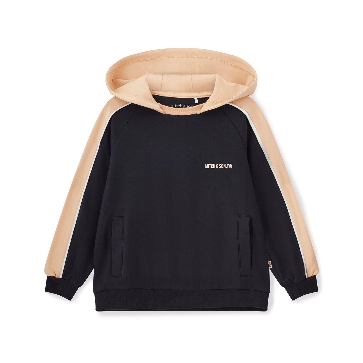 Mitch & Son - 2 piece black and beige tracksuit, Lawrence