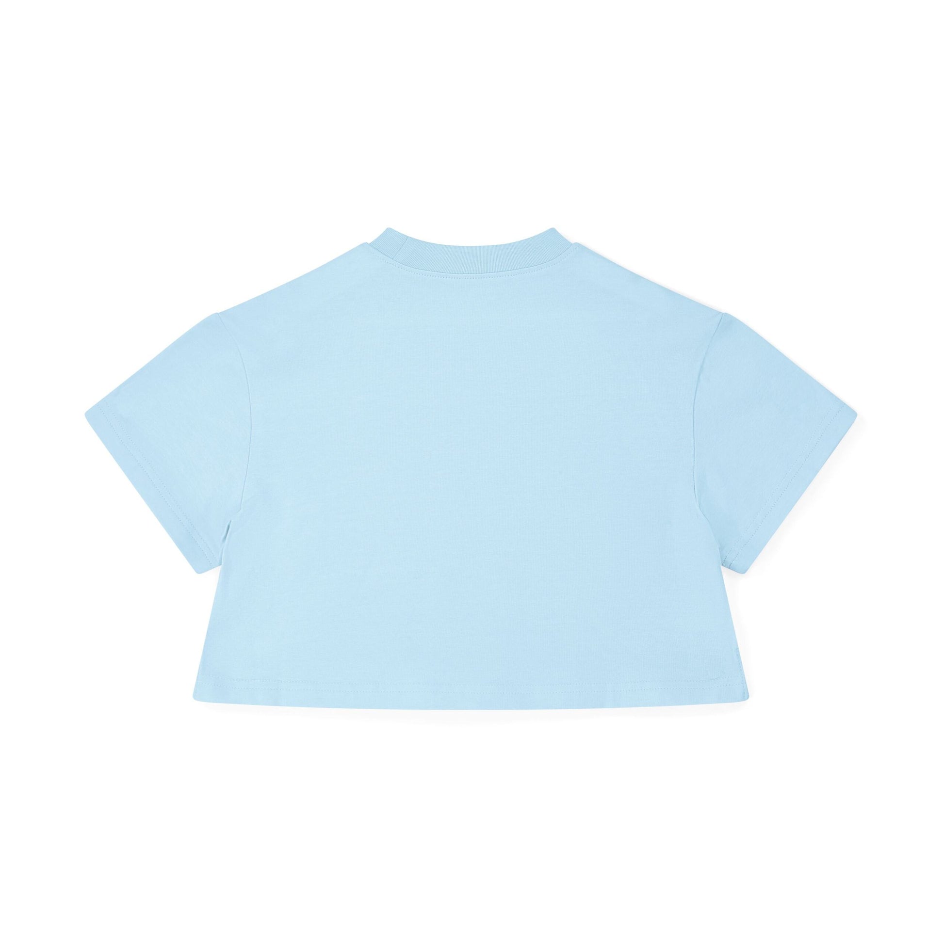 Bonini, T-shirts, Bonini Cropped T-Shirt - Sky Blue