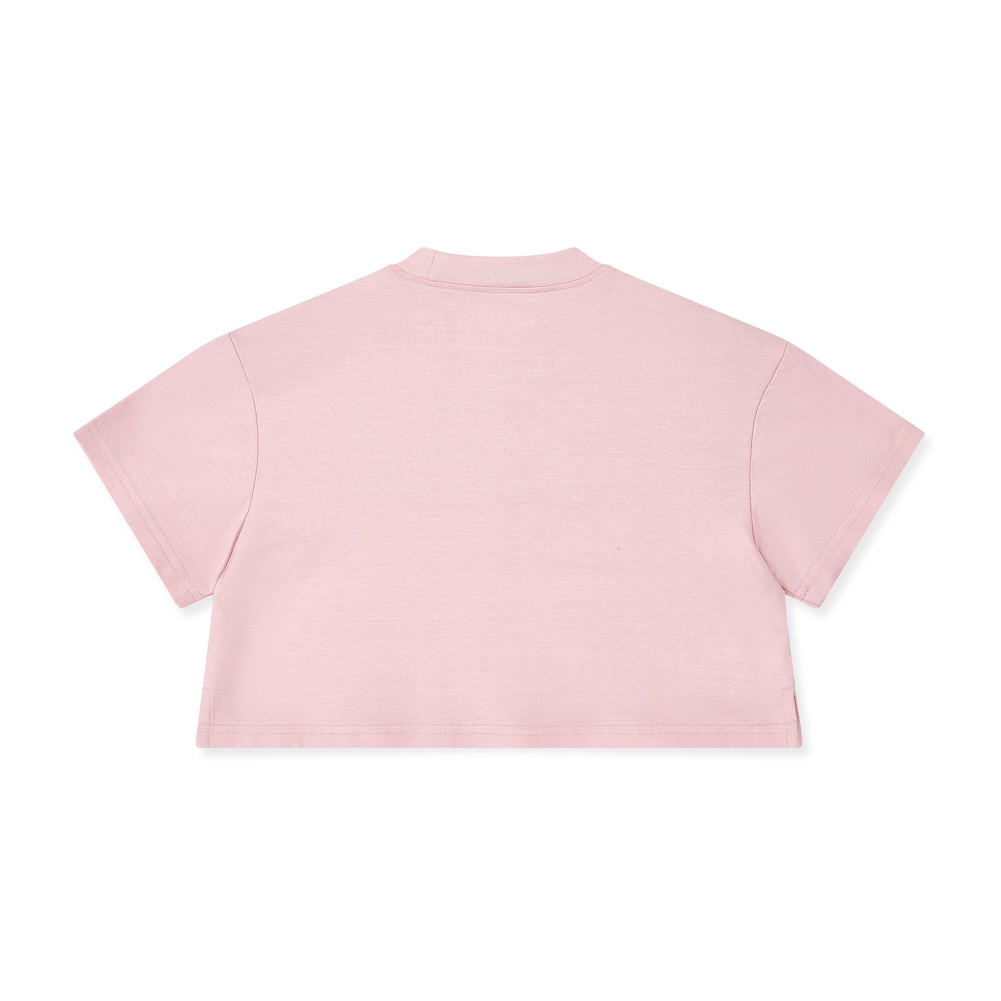 Bonini, T-shirts, Bonini Cropped T-Shirt - Fairy Pink