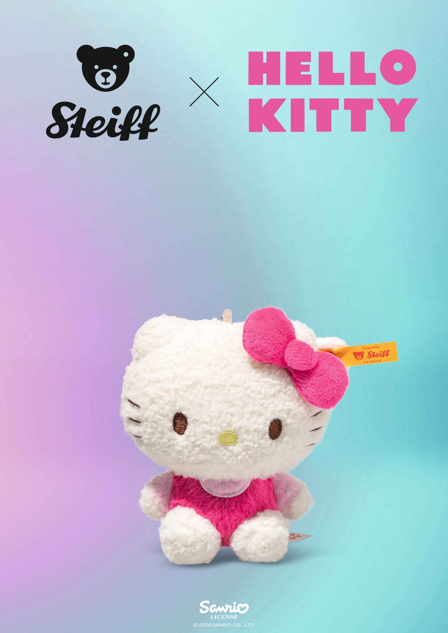 Steiff x Hello Kitty Pendant