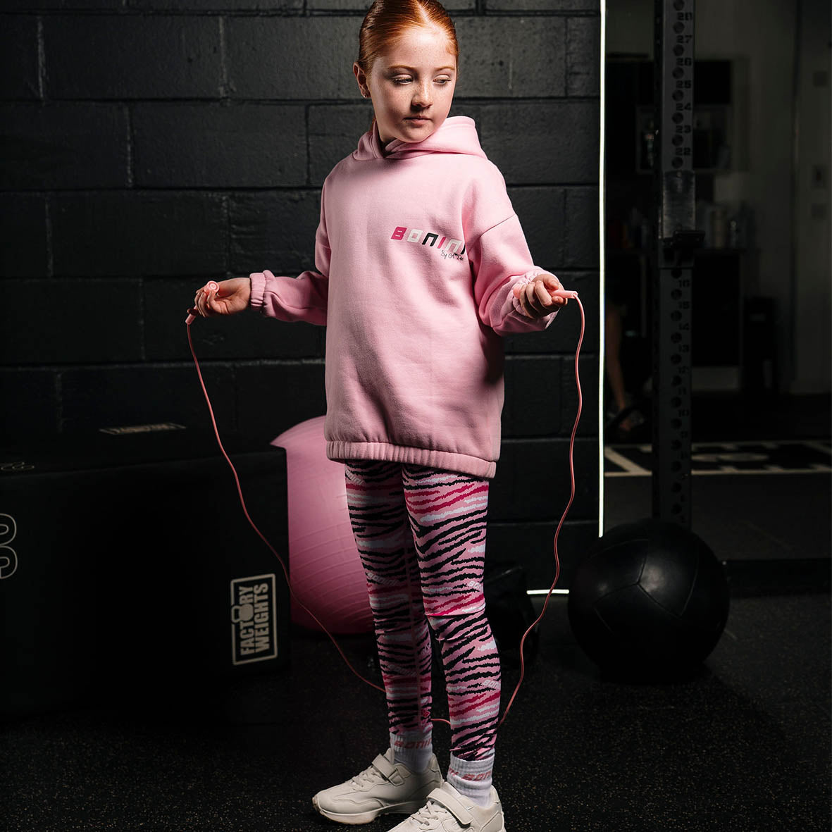 Bonini - Pink sweatshirt, Sparkle