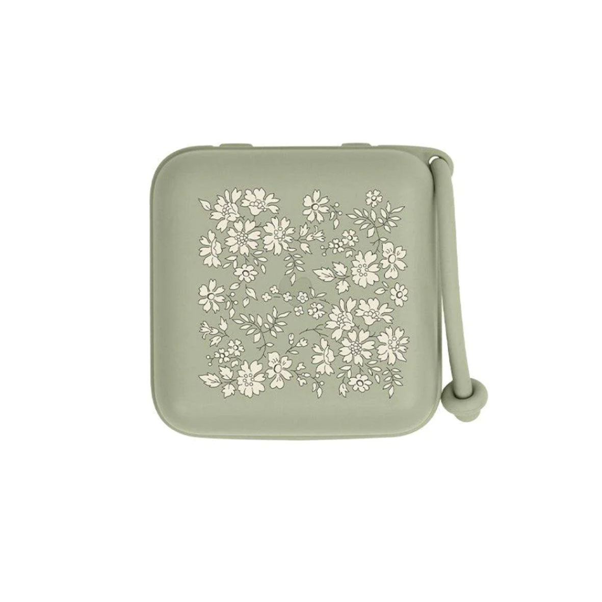 Bibs, dummy case, Bibs - Liberty print sage green dummy case