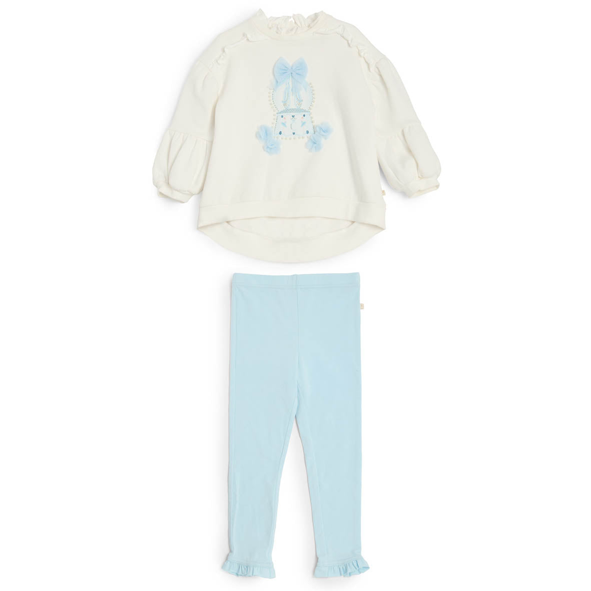 Caramelo Kids - Leggings set, blue