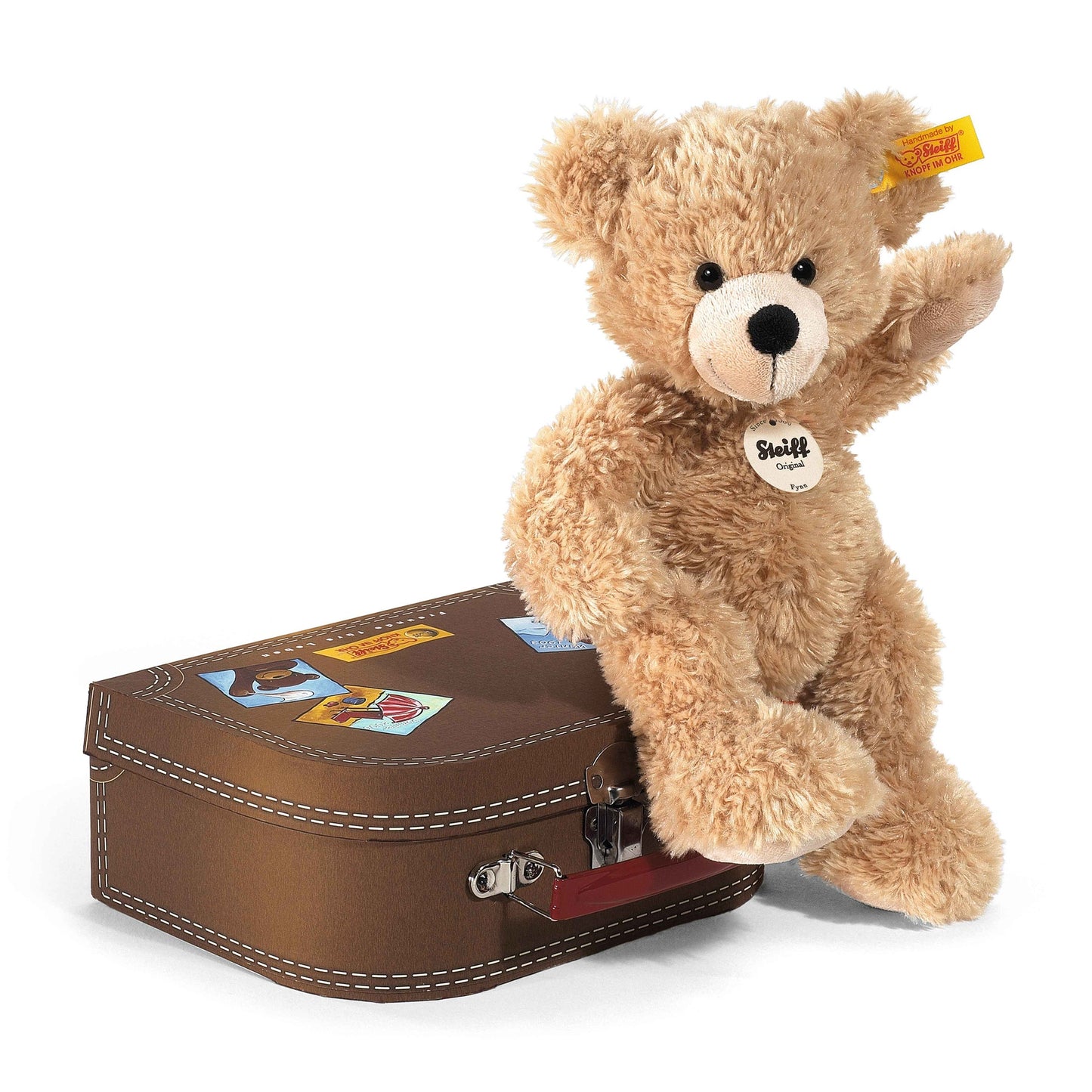 Steiff - Fynn with suitcase 28cm