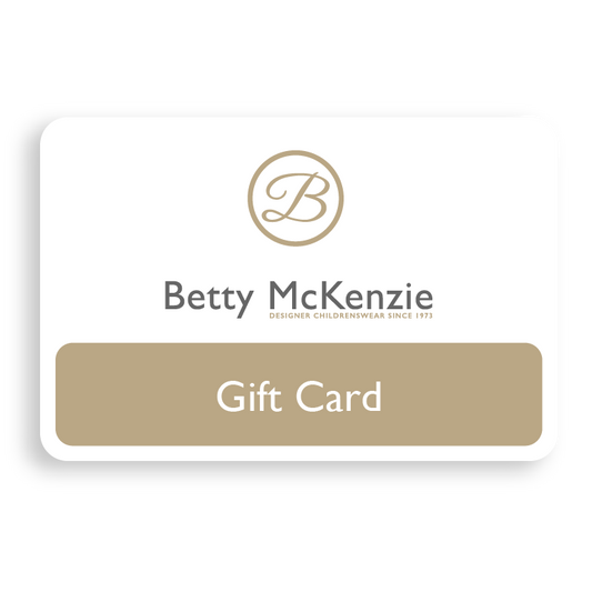 Betty Mckenzie, Gift Card, Betty McKenzie Gift Card (E-Card) £5 to £100 available