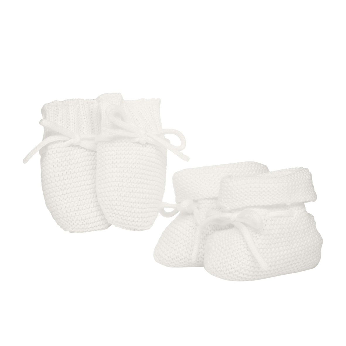 Emile et Rose - Gift box, Booties set, white