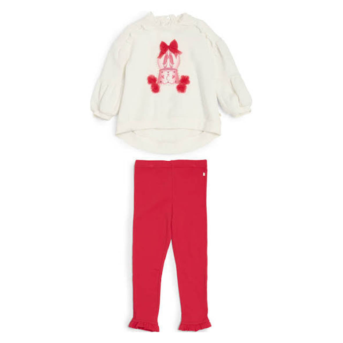 Caramelo Kids - Leggings set, red