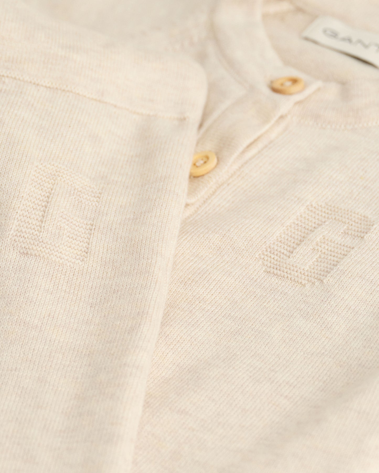 Gant, 2 piece set, Gant - 2 piece set, beige marl, baby