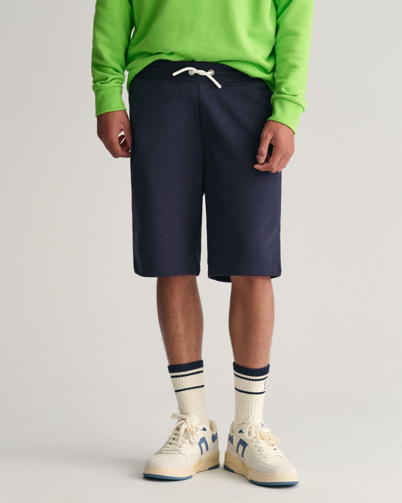 Gant, Shorts, Gant - Navy, shield, sweat shorts