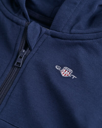 Gant, zipper hoodies, Gant - Navy zipper hoodie