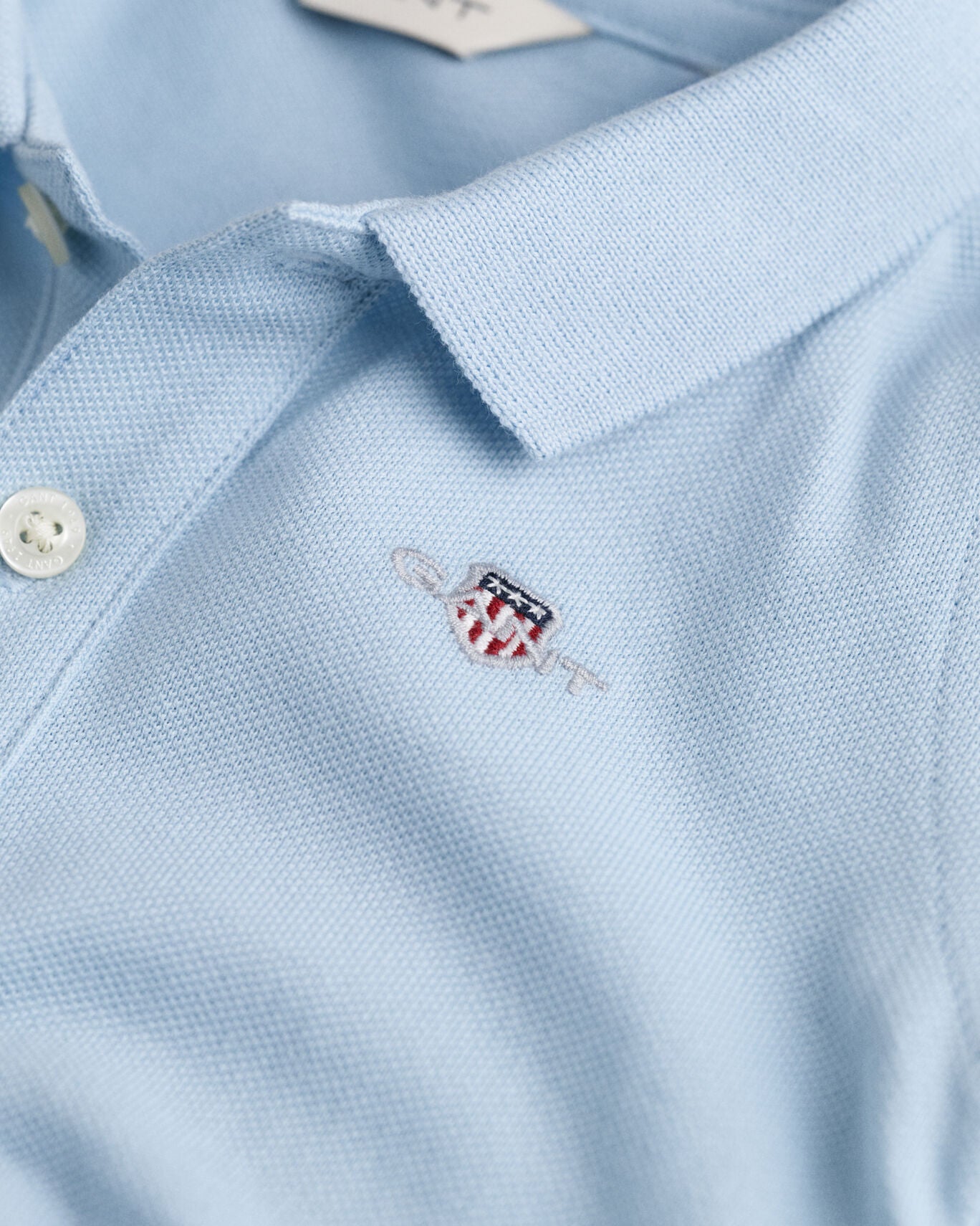 Gant, T-shirts, Gant - Light blue polo T-shirt  (6m - 8yrs)