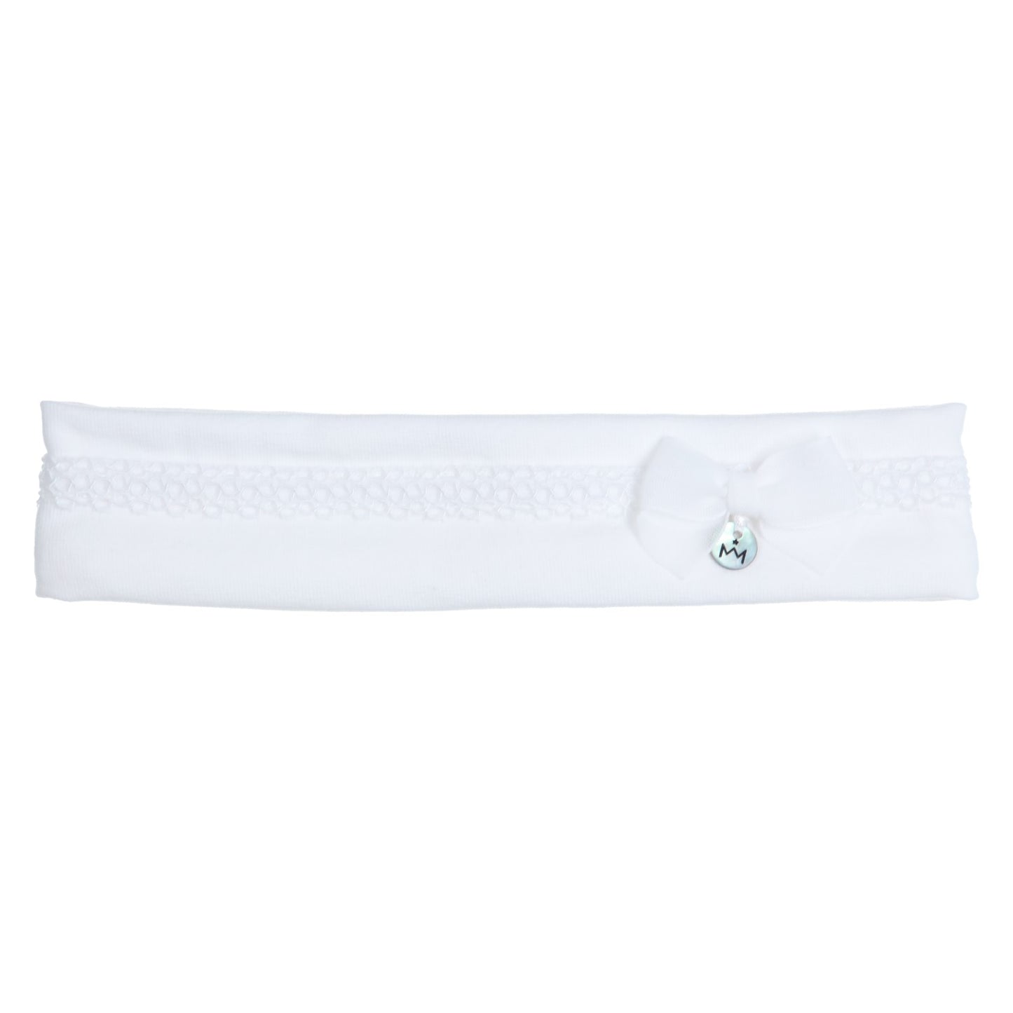 GYMP, headband, GYMP - Girls white soft headband