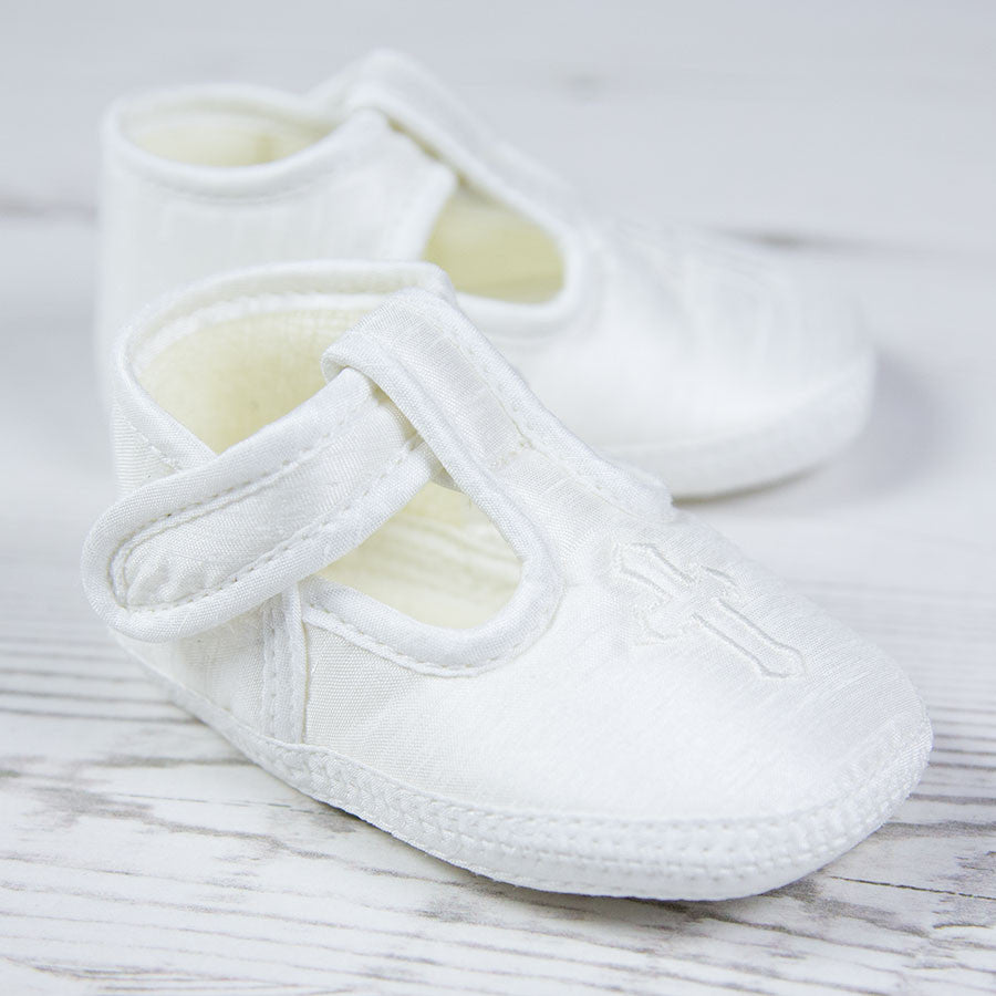Baypods, Footwear, Baypods/Early Days Christening Shoes - Ivory E034