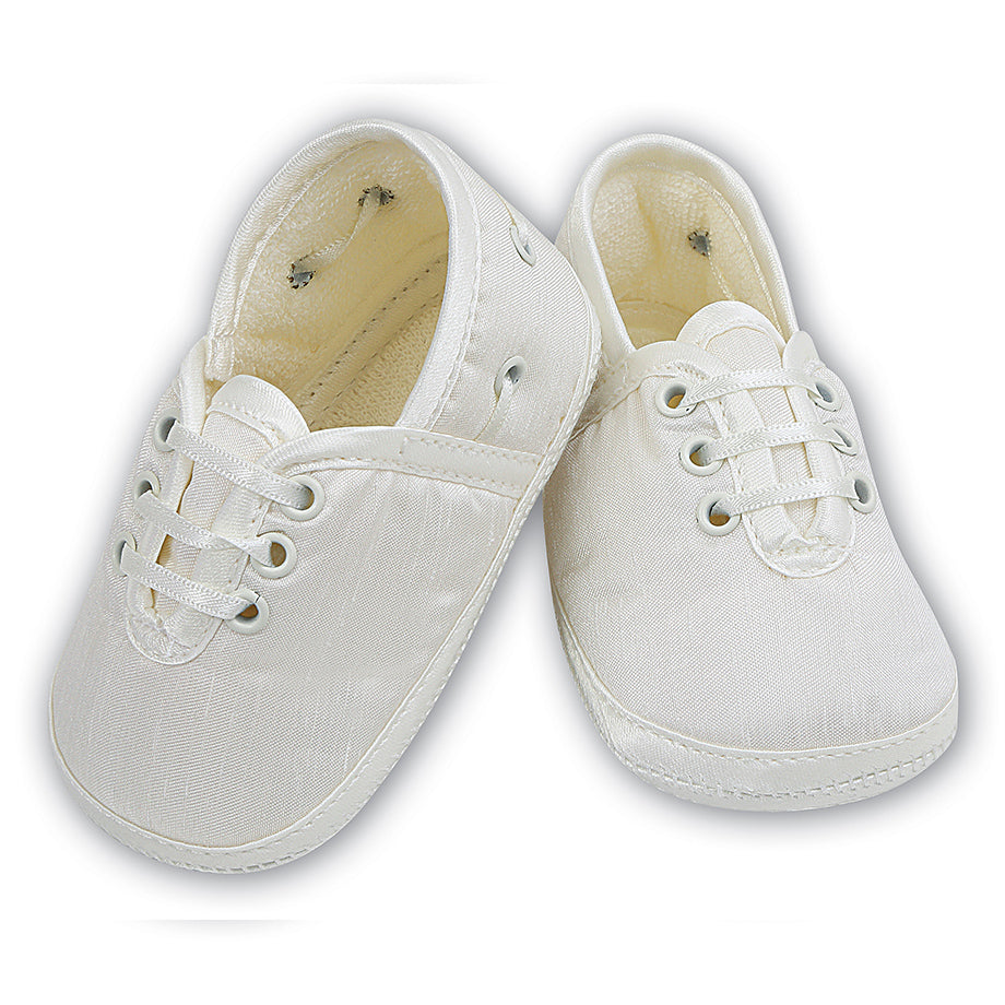 Sarah Louise, shoes, Sarah Louise Boys Christening Shoes - Ivory 004402