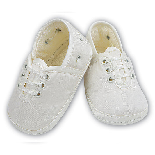 Sarah Louise, shoes, Sarah Louise Boys Christening Shoes - Ivory 004402