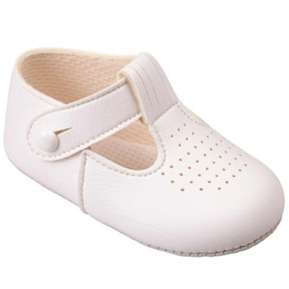 Baypods, Footwear, Baypods - Baby pram shoes, white, B625