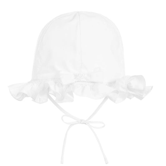 Sarah Louise, hat, Sarah Louise - White sun hat 003631
