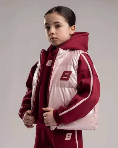 Bonini - Burgundy reversible gilet