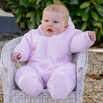 Emile et Rose, Snowsuits, Emile et Rose - Pink snowsuit, Estelle