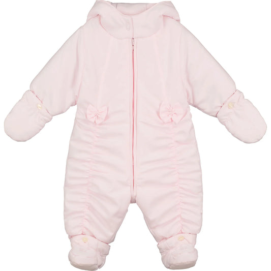 Emile et Rose, Snowsuits, Emile et Rose - Pink snowsuit, Estelle