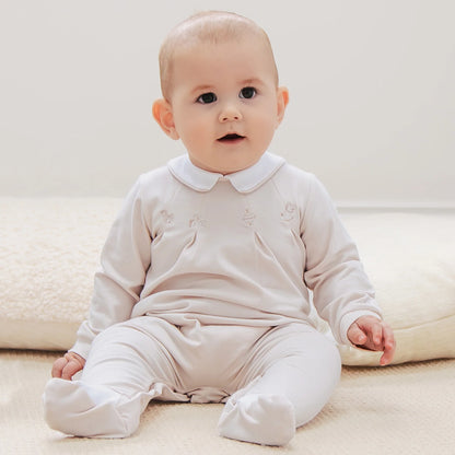 Emile et Rose - Beige Romper Lenny