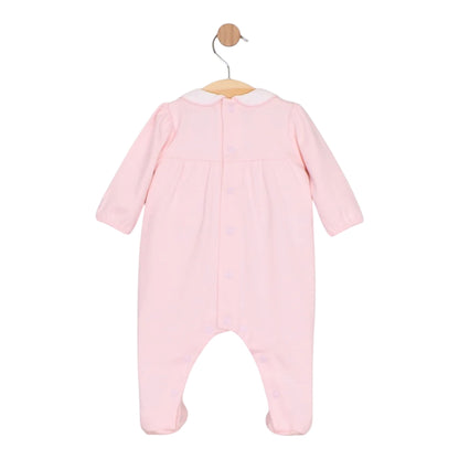 Emile et Rose - Light pink romper with matching hat