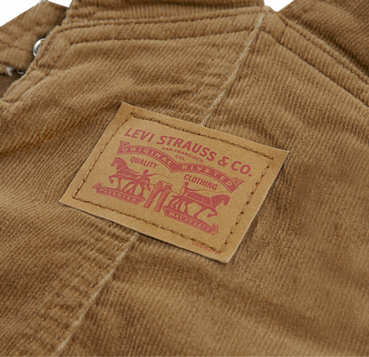 Levi's - Dungarees, tan cord  (12m-36m)