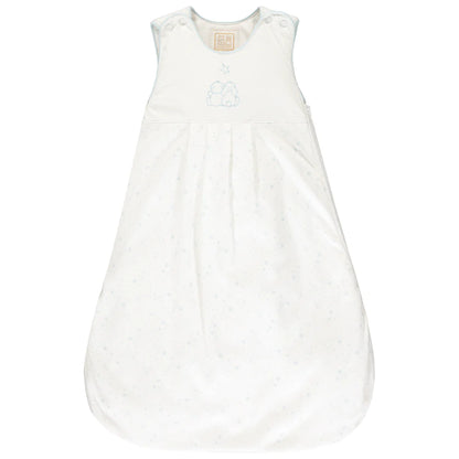 Emile et Rose, pyjamas, Emile et Rose - White and pale blue sleep bags