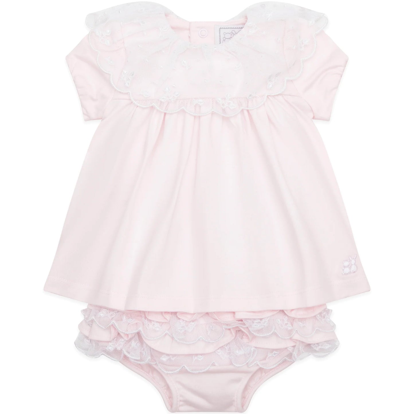 Emile et Rose - Light pink dress and pants, Janais