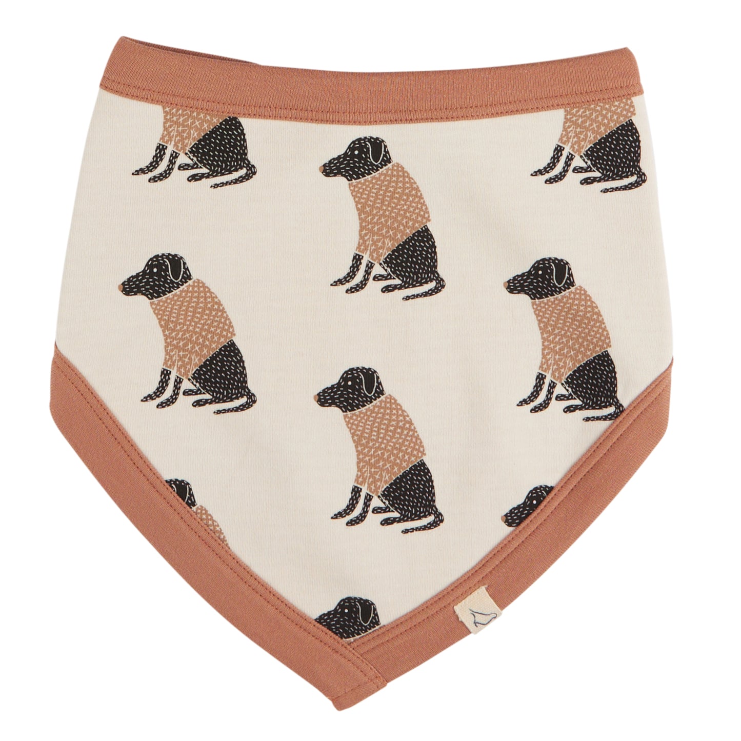 Pigeon Organics, Bibs, Pigeon Organics - Ivory labrador bib