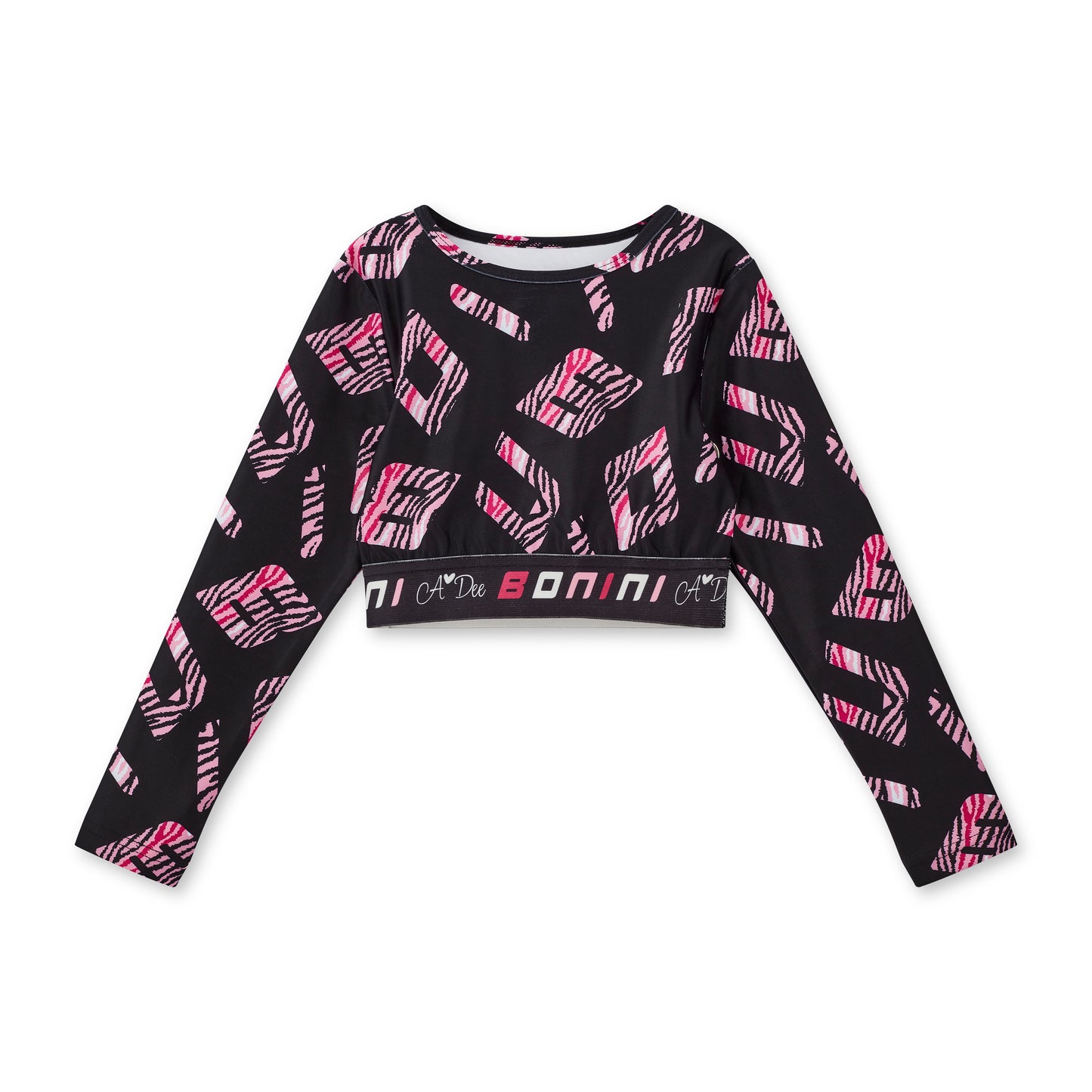 Bonini - Navy long sleeved sports top, Power