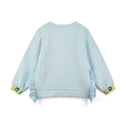 Bonini - Sky blue split side jumper, Strive